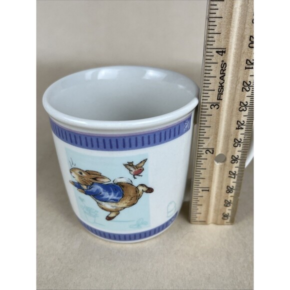 Wedgwood Peter Rabbit Mug 2001 Frederick Warne & Co. "Peter‎ ran and ran" GUC - Picture 7 of 7